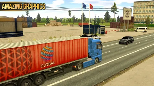 Screenshot Грузовик симулятор : Европа