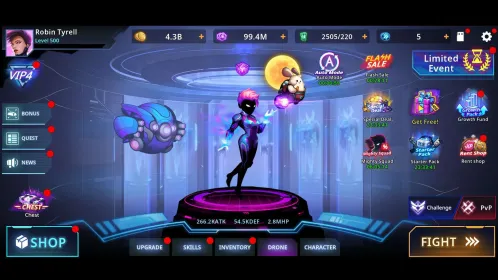 Screenshot Cyber Fighters