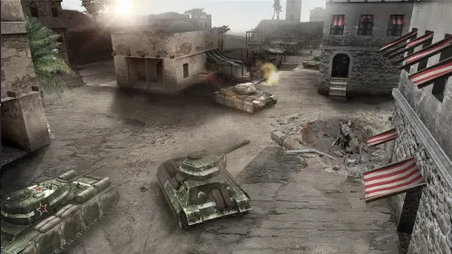 Screenshot US Conflict — Tank Battles