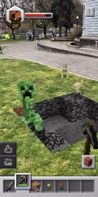 Screenshot Minecraft Earth