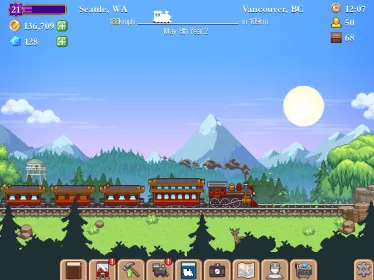 Screenshot Tiny Rails - Империя поездов