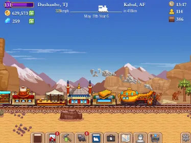 Screenshot Tiny Rails - Империя поездов