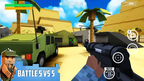 Screenshot Block Gun: FPS PvP War
