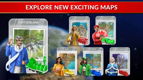 Screenshot Ticket to Ride