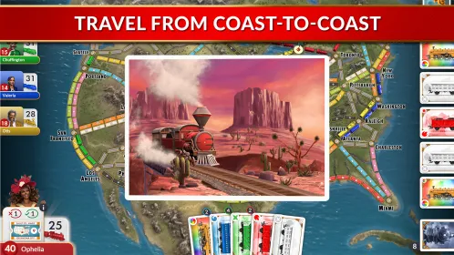 Screenshot Ticket to Ride