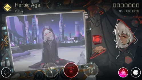 Screenshot Cytus II