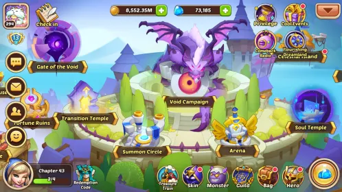 Screenshot Idle Heroes