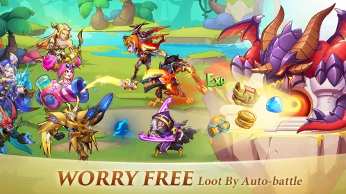 Screenshot Idle Heroes