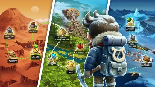 Screenshot Diggy's Adventure: Головоломки