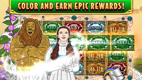Screenshot Wizard of Oz Slot Machine Game