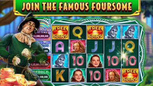 Screenshot Wizard of Oz Slot Machine Game