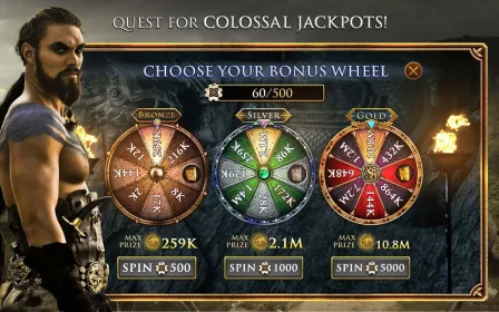 Screenshot Game of Thrones Slots Casino – Free Slot Machines