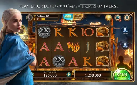 Screenshot Game of Thrones Slots Casino – Free Slot Machines