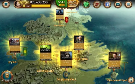 Screenshot Game of Thrones Slots Casino – Free Slot Machines