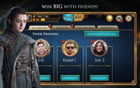 Screenshot Game of Thrones Slots Casino – Free Slot Machines