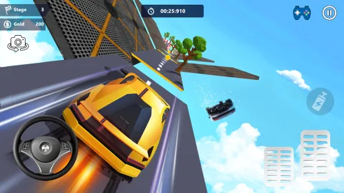 Screenshot Car Stunts 3D - Extreme City