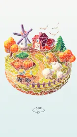 Screenshot Polysphere: Арт Пазл
