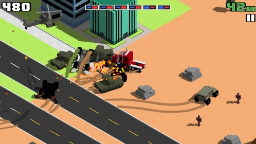 Screenshot Smashy Road: Wanted