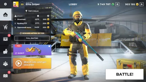 Screenshot AWP Mode: Онлайн Снайпер Шутер