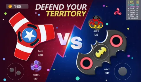 Screenshot Fidget Spinner .io