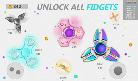 Screenshot Fidget Spinner .io