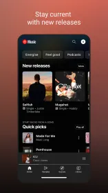 Screenshot YouTube Music