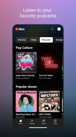 Screenshot YouTube Music