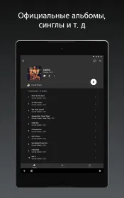 Screenshot YouTube Music