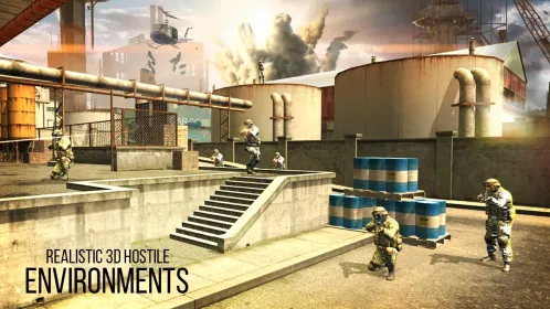 Screenshot Mission Counter Attack: free shooting game