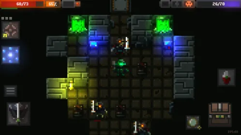 Screenshot Caves (Roguelike)