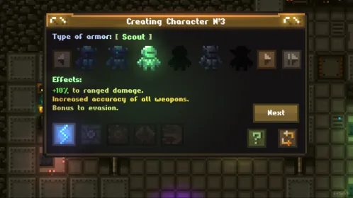 Screenshot Caves (Roguelike)