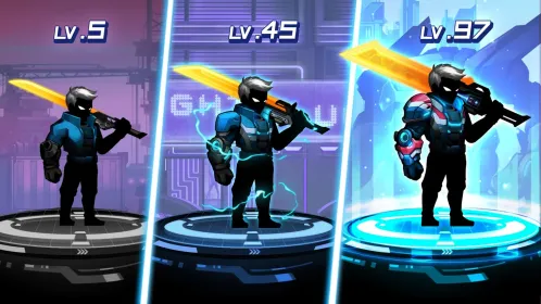 Screenshot Cyber Fighters Premium