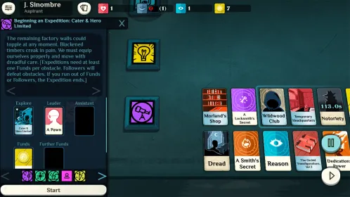 Screenshot Cultist Simulator