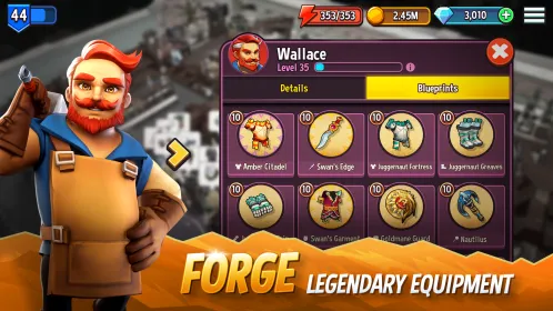 Screenshot Shop Titans: Crafting Tycoon