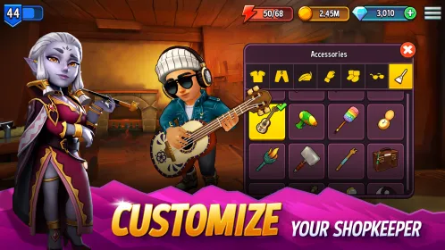 Screenshot Shop Titans: Crafting Tycoon