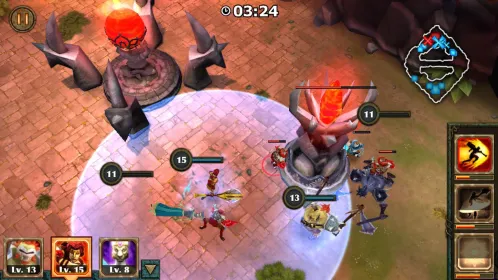 Screenshot Legendary Heroes MOBA Offline