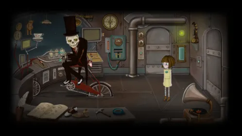 Screenshot Fran Bow Глава 4