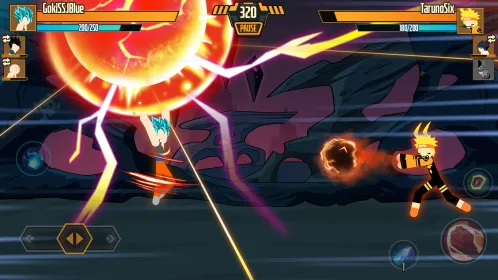 Screenshot Stickman Dragon Fight