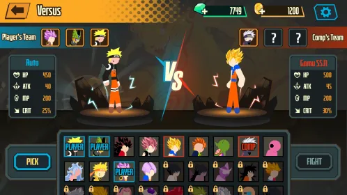 Screenshot Stickman Dragon Fight