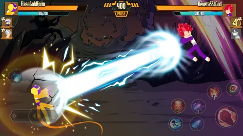 Screenshot Stickman Dragon Fight