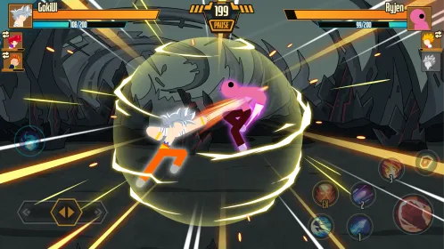 Screenshot Stickman Dragon Fight