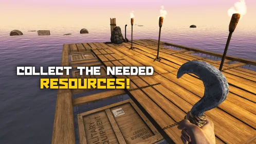 Screenshot Рафт: Выживание на плоту