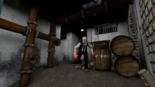Screenshot Erich Sann: The scary game