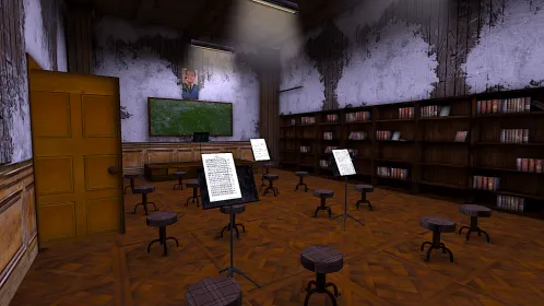 Screenshot Erich Sann: The scary game