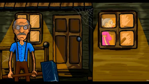 Screenshot Grandpa And Granny Home Escape