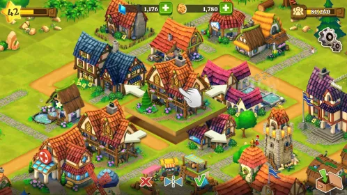 Screenshot Town Village Ферма Строить