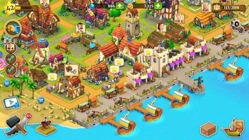 Screenshot Town Village Ферма Строить