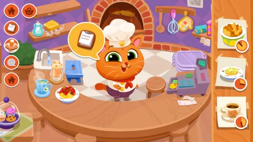 Screenshot Bubbu Restaurant (котик бубу)