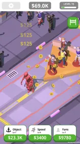 Screenshot Idle Tap Strongman