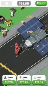 Screenshot Idle Tap Strongman